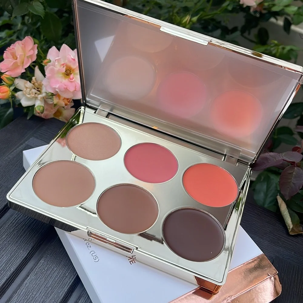 Iconic London - Multi-Use Cream Blush, Bronze & Highlight Cream Palette